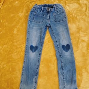 Crewcuts Girls Jeans with Heart Detail